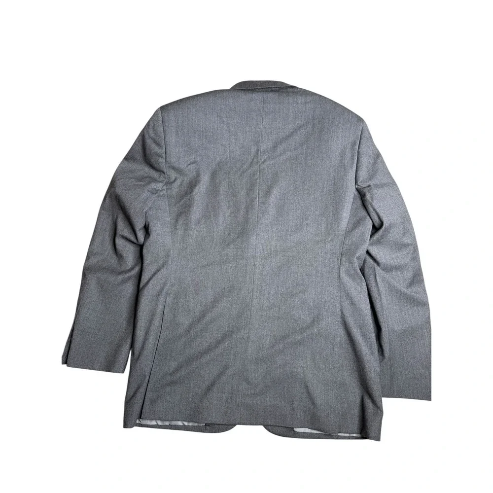 Jos A Bank 1905 Tailored Fit Gray Wool‎ Blazer Sport Coat Mens 42L 36W
